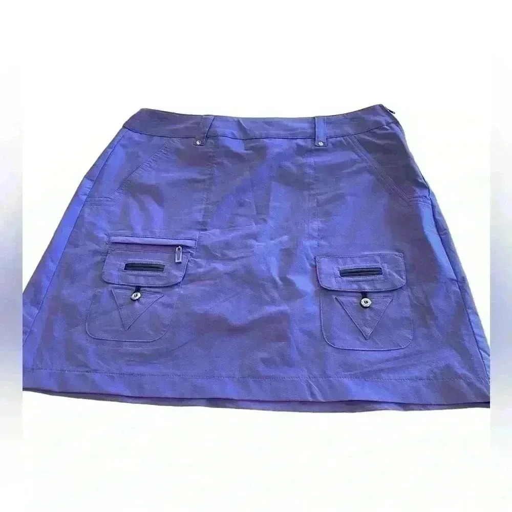 Jamie Sadock Golf Skort Size 4 Purple